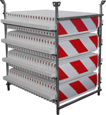 Barrières en plastique 