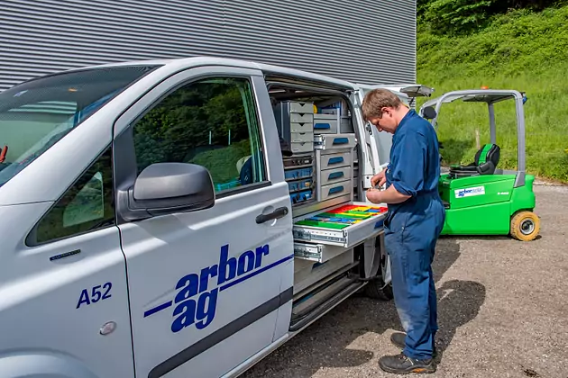 Service an Stapler & Hebebühnen