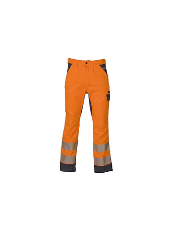 Warnschutz-Bundhose leuchtorange/grau EXTENSO REFLEX