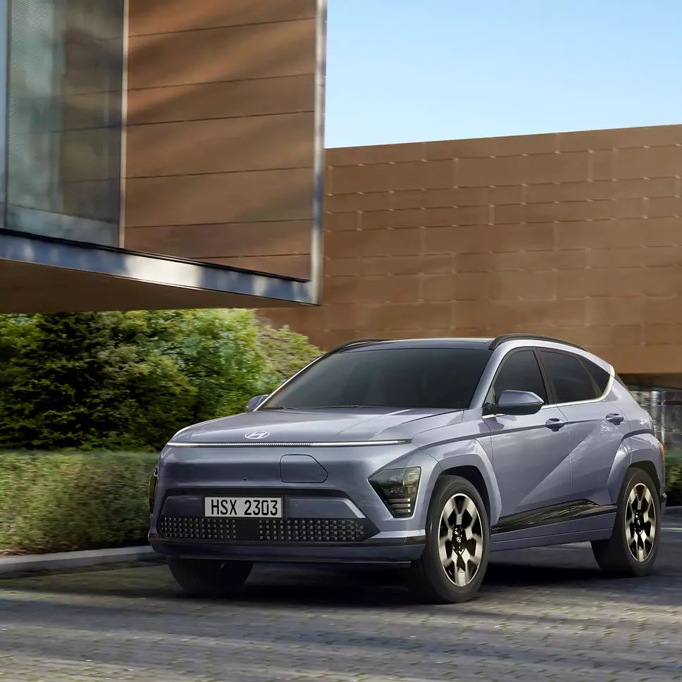 Hyundai KONA Electric mit beeindruckender Reichweite.