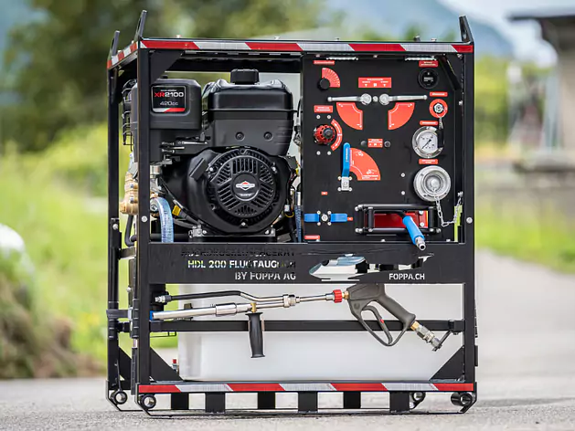 Flugtaugliches Hochdrucklösch-gerät HDL Compact Fly V3 by FOPPA