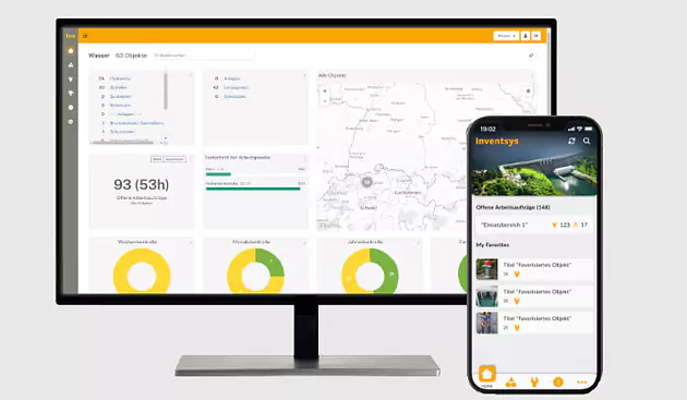 Inventsys Desktop u. Mobile Version