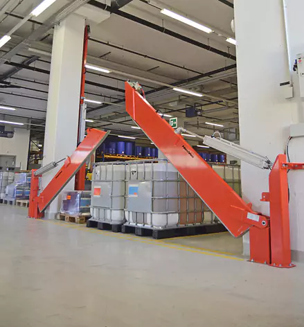 Löschwasserbarriere vollautomatisch