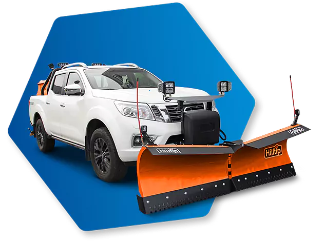 HillTip SnowStriker 1650–2600 VP V-Schneepflug