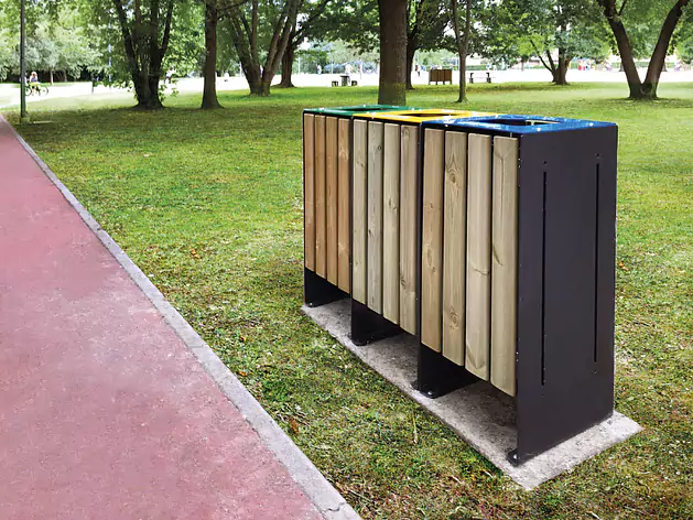 Mobilier urbain wood