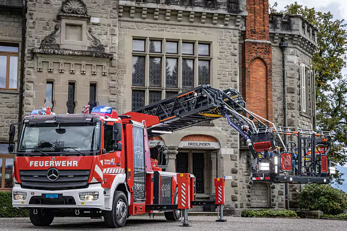 Vorführung Autodrehleiter