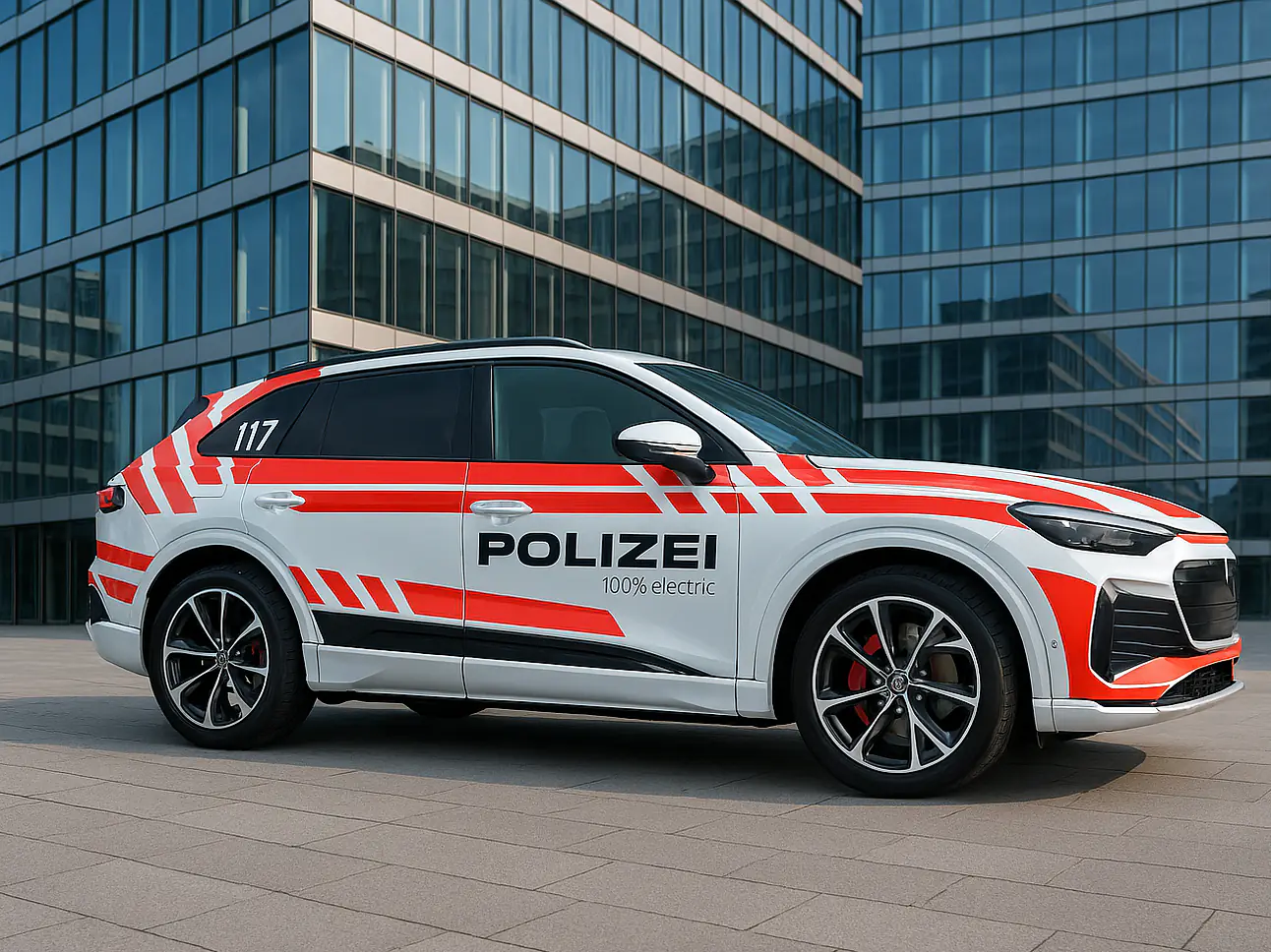 Audi Q6 e-tron quattro (BEV) / Polizei – Einsatzfahrzeuge