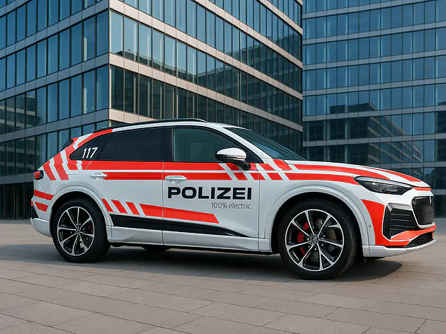 Audi Q6 e-tron quattro (BEV) / Polizei – Einsatzfahrzeuge