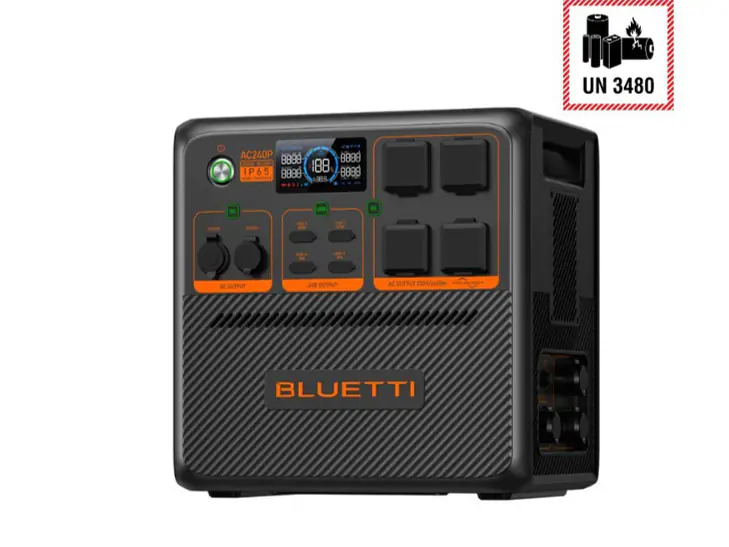 BLUETTI AC240P / Mobiler Batteriestromverteiler / IP65
