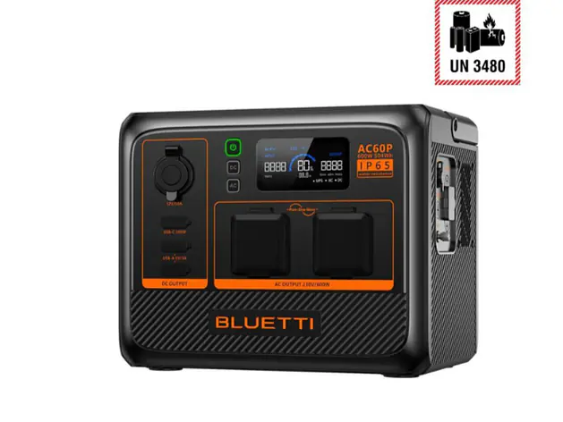 BLUETTI AC60P / Mobiler Batteriestromverteiler / IP65