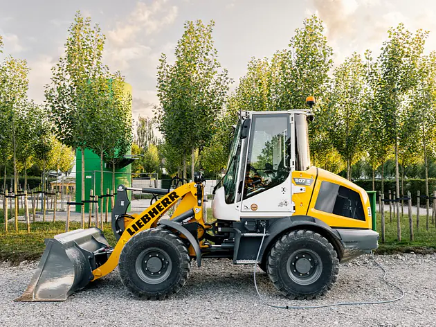 Batterieelektrischer Radlader L 507 E