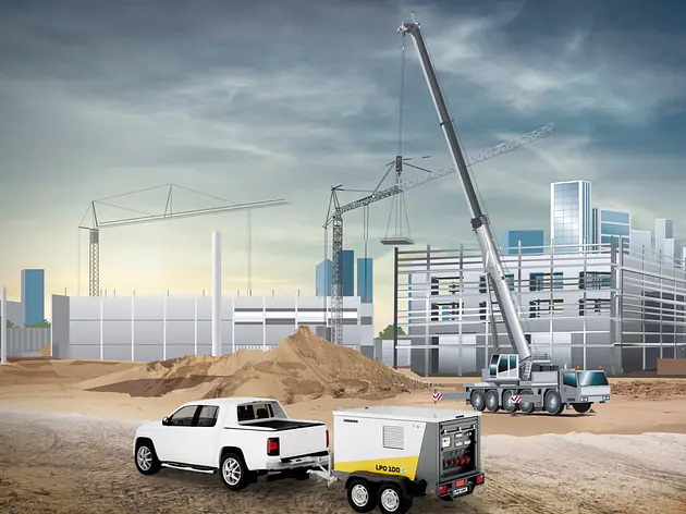 Mobiles batteriebasiertes Energiespeichersystem Liduro Power Port