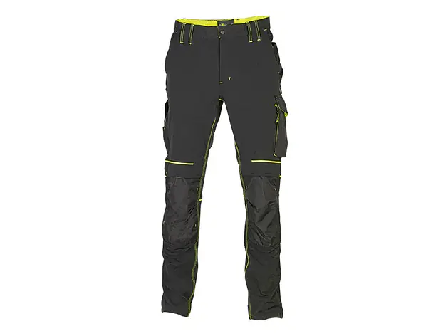 Bundhose U-POWER ATOM, schwarz/gelb