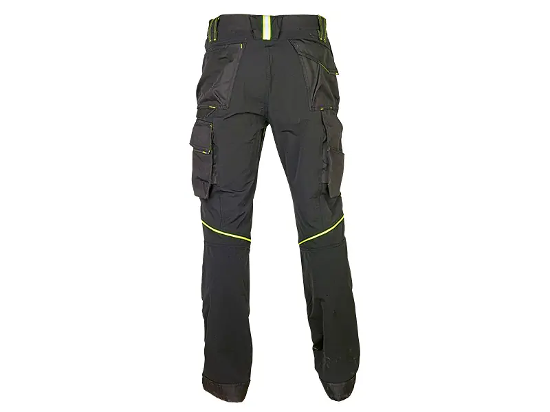 Bundhose U-POWER ATOM, schwarz/gelb