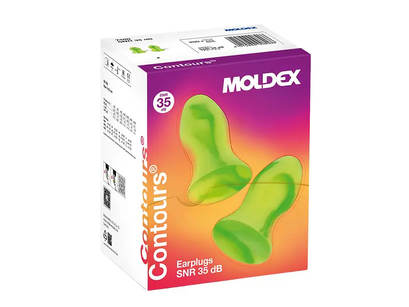 Gehörschutzstöpsel MOLDEX CONTOURS 7400, Gr. M/L