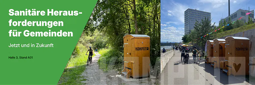 Sanitäre Herausforderungen für Gemeinden: jetzt und in Zukunft!
