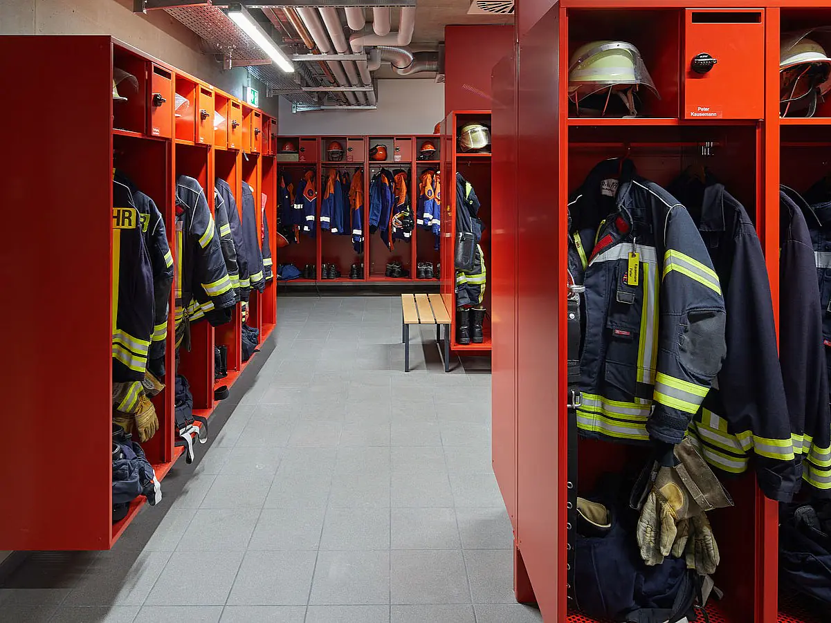 Feuerwehrspinde/Feuerwehrschränke FLORIAN