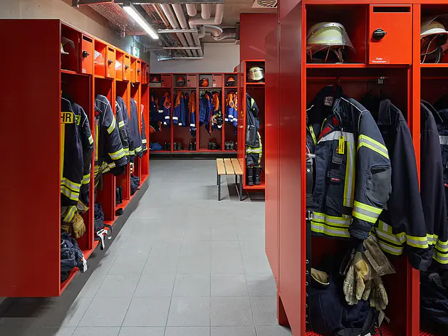 Feuerwehrspinde/Feuerwehrschränke FLORIAN
