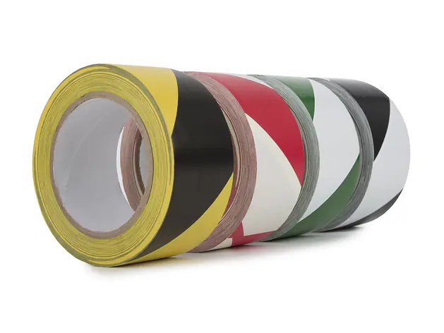 Le Mark Hazard PVC Hazard Warning Marking Tapes 