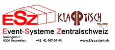 ESZ Klapptisch GmbH Event - Systeme - Zentralschweiz Mobiliar Verkauf für öffentliche Gebäude