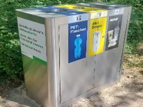 Recyclingstationen / Entsorgungsstationen
