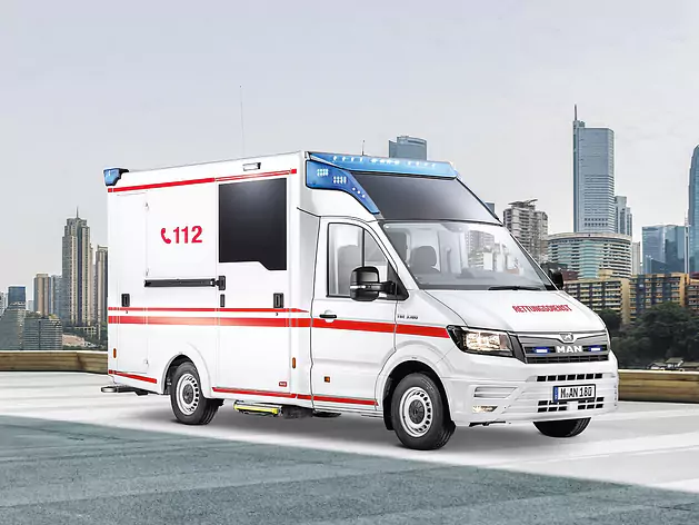 MAN TGE RETTUNGSWAGEN