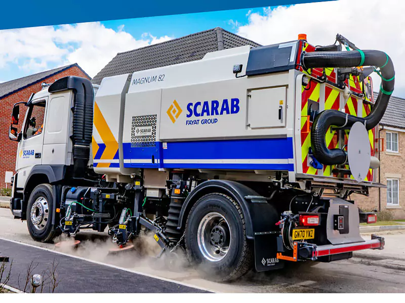 SCARAB Magnum 82, balayeuse