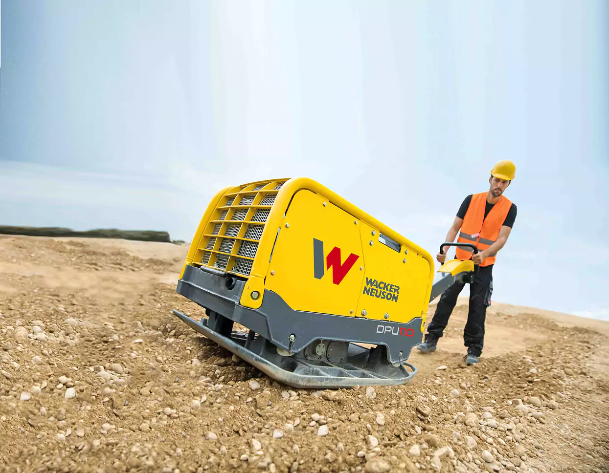 Verdichtung / Vibrationsplatten