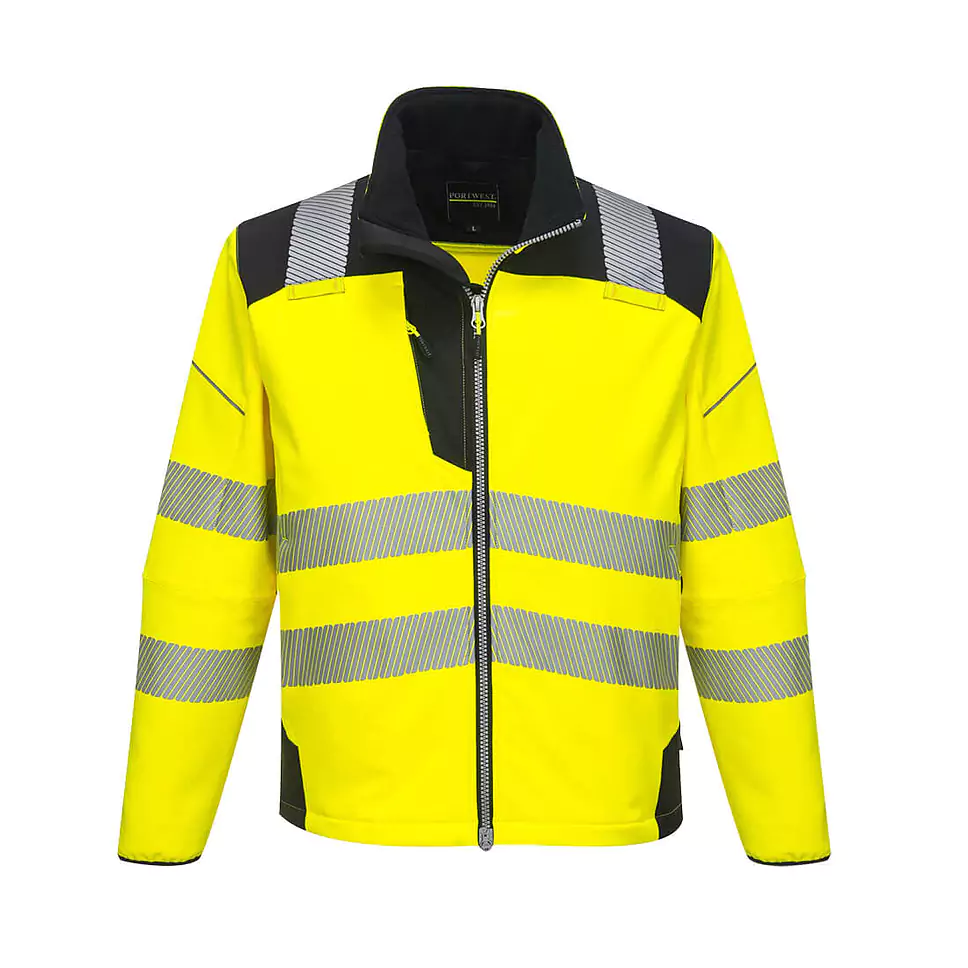 Warnschutz-Softshelljacke