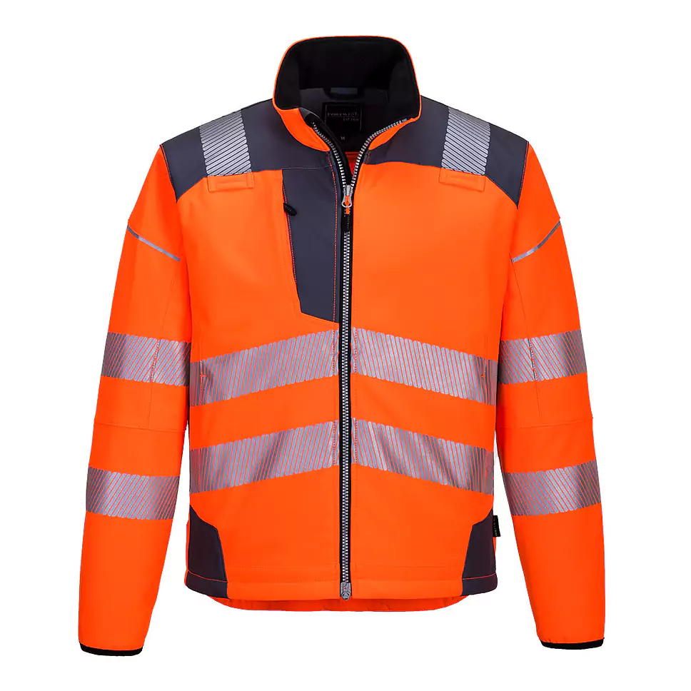 Warnschutz-Softshelljacke