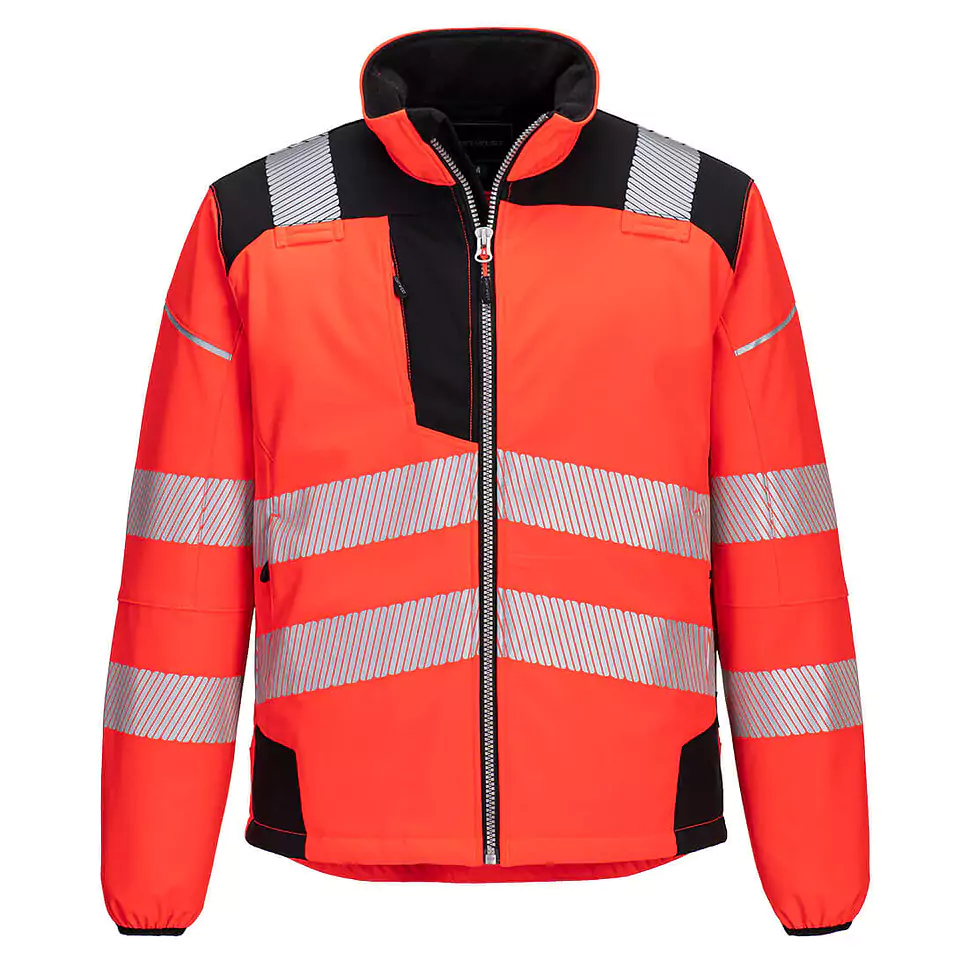 Warnschutz-Softshelljacke
