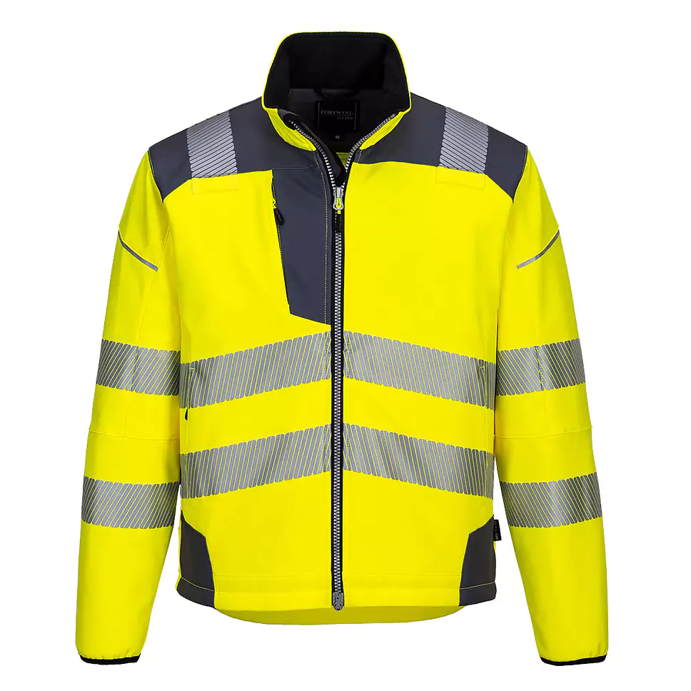 Warnschutz-Softshelljacke