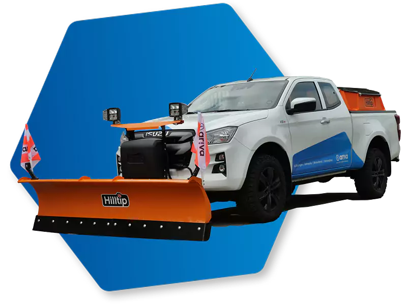 HillTip SnowStriker 1650–2600 SP Schneepflug