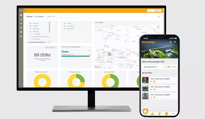Inventsys Desktop u. Mobile Version