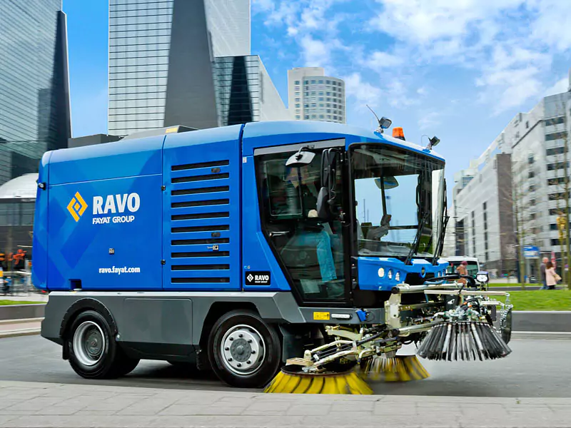 RAVO Kehrmaschine
