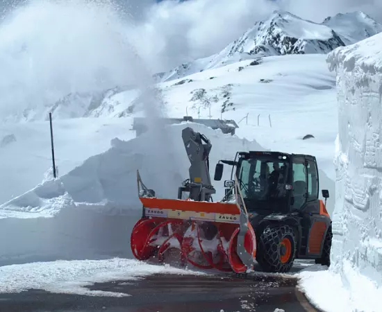 Schneefrässchleudern